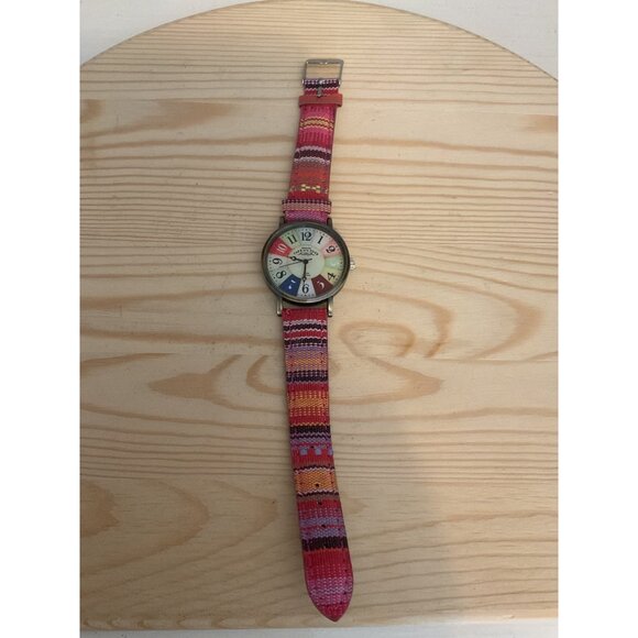 Colorful Rainbow Analog Womens Watch - Picture 1 of 4